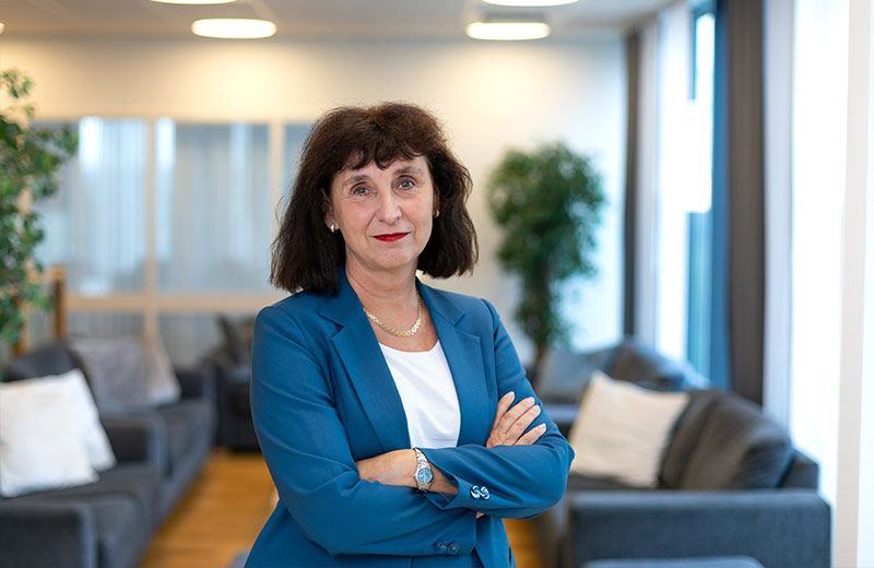 Kristina Geiger, chef f&ouml;r verksamsst&ouml;d